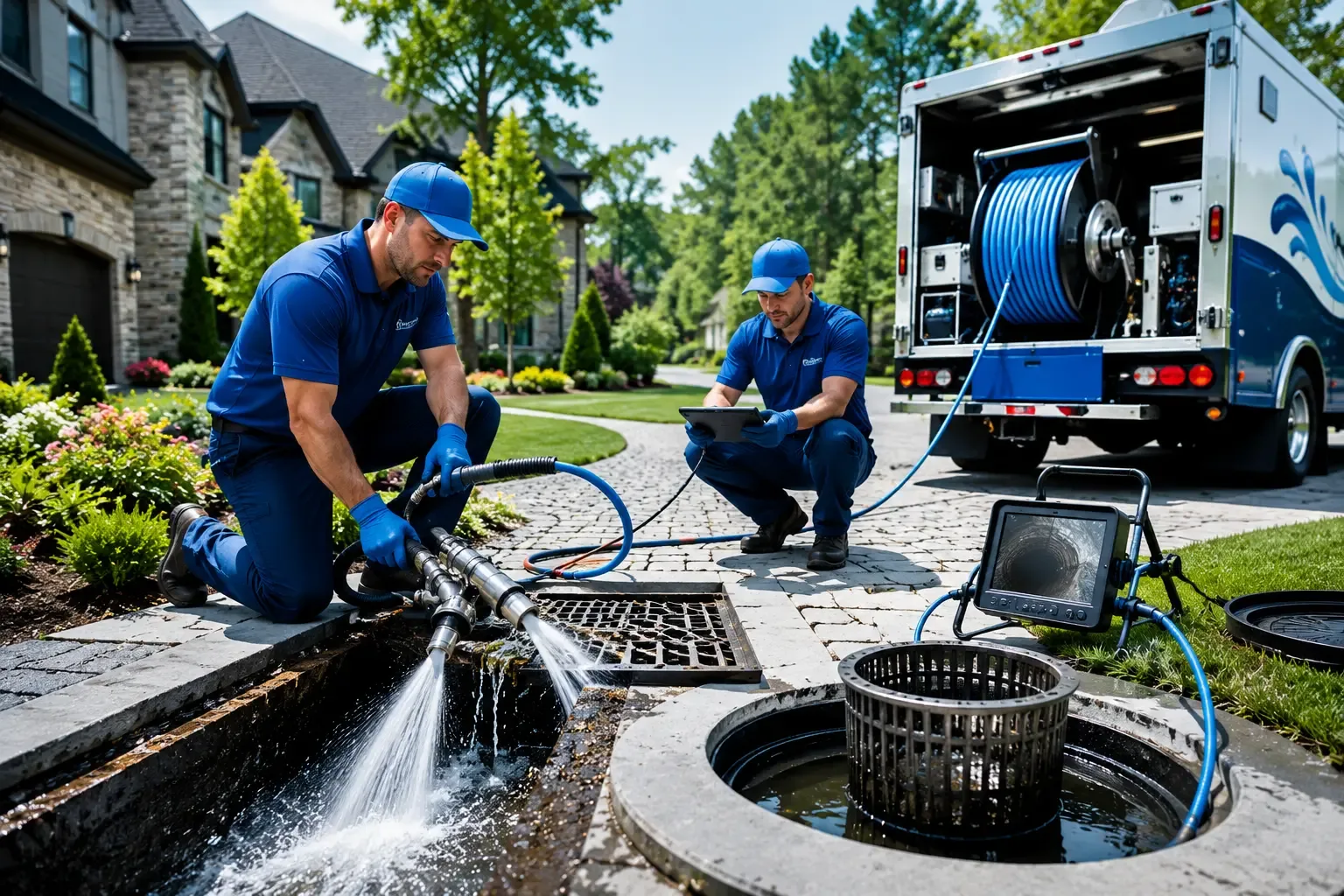 Local outdoor drain cleaning professionals in Clayton, OK