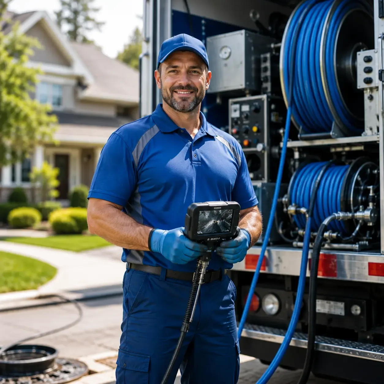 Local outdoor drain cleaning specialists in Clayton, OK